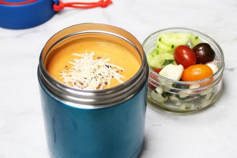 Soup in a thermos